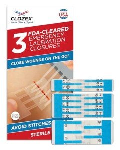 Clozex Emergency Wound Closure Device - Be Prepared!