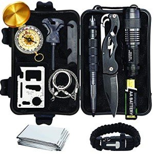 12-in-1 Survival Kit: Outdoor Emergency Tools