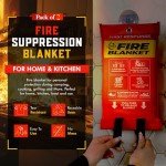 Cobra Emergency Fire Blankets - 2 Pack