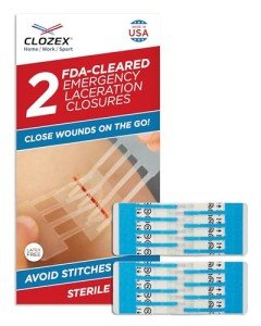 Clozex Laceration Closure Device for Emergency Care