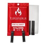FIREZANIX Emergency Fire Blanket for Home & Camping