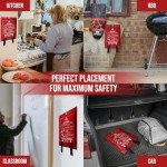 FIREZANIX Emergency Fire Blanket for Home & Camping