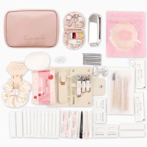 Bridal Emergency Kit: 36 Essential Items (Pink)