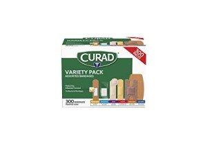 Curad 300-Piece Assorted Bandage Variety Pack