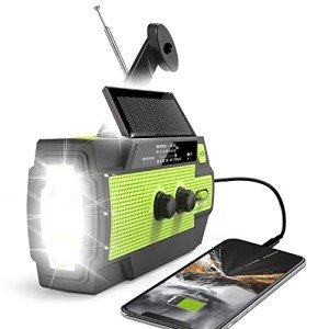 Portable Hand Crank Solar Emergency Radio & Charger