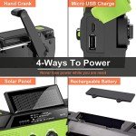 Portable Hand Crank Solar Emergency Radio & Charger