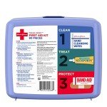 Portable Emergency First Aid Kit - 80 Pieces
