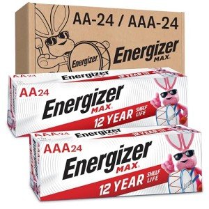 Energizer 48-Pack AA and AAA Battery Bundle