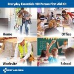 OSHA-Compliant 100-Person First Aid Kit