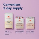 UTI Emergency Kit with Test Strips and Relief Tablets