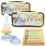 LifeVac Yellow Travel Kit - Emergency Suction Device