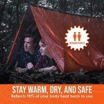 Go Time Gear Mylar Survival Tent for 2 People