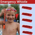 Loud Emergency Whistle 5-Pack for Survival