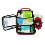 Comprehensive 398pc Emergency First Aid Kit with Mini Kit