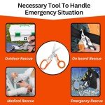 6-in-1 Heavy Duty Trauma Shears with Holster