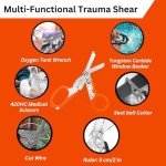 6-in-1 Heavy Duty Trauma Shears with Holster