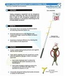 Extendable Safety Pole for Smoke Detector Testing