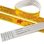 Kids' Waterproof ID Wristbands - 6 Pack