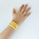 Kids' Waterproof ID Wristbands - 6 Pack