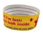 Kids' Waterproof ID Wristbands - 6 Pack