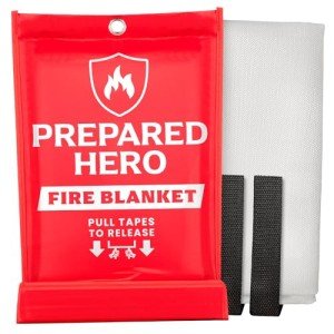 Prepared Hero Fire Suppression Blanket - 40"x40