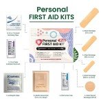 Compact First Aid Kit for Travel and Outdoors