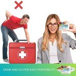 Compact First Aid Kit for Travel and Outdoors