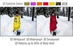 Swiss Safe Mylar Emergency Blankets - 4 Pack