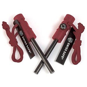 Swiss Safe 5-in-1 Fire Starter Emergency Tool