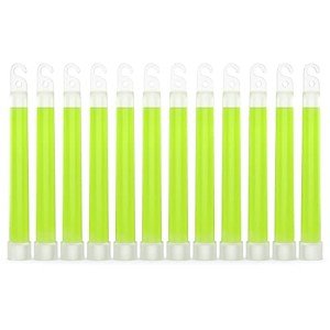 Swiss Safe 6" Glow Sticks - Extra Bright 12-Pack