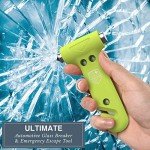 Swiss Safe 5-in-1 Car Safety Hammer & Cutter
