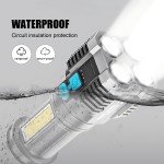 High Power Rechargeable Flashlight for Self Defense