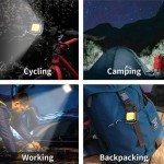 Super Bright COB LED Mini Flashlight Keychain Lamp