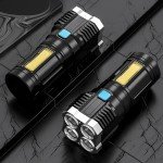 High Power Rechargeable Flashlight for Self Defense