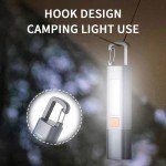 Bright COB Mini Zoomable Waterproof Flashlight - 1-10PCS