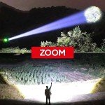 High-Power Rechargeable LED Tactical Flashlight 2024