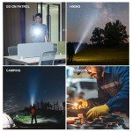 High-Power EDC Flashlight for Self-Defense