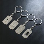 Stainless Steel A-Z Letters Keychain for Everyone
