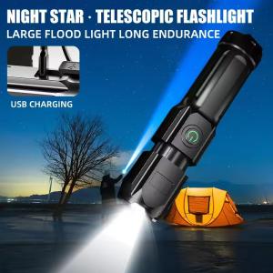 High-Power EDC Flashlight for Self-Defense