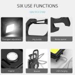 Mini Self-Defense Keychain Light for Outdoors