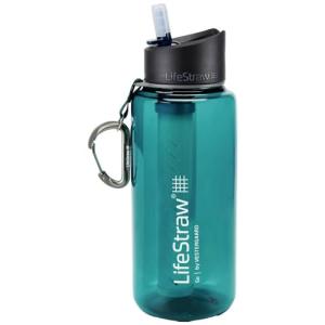 Teal LifeStraw Go Filter Bottle, 1L