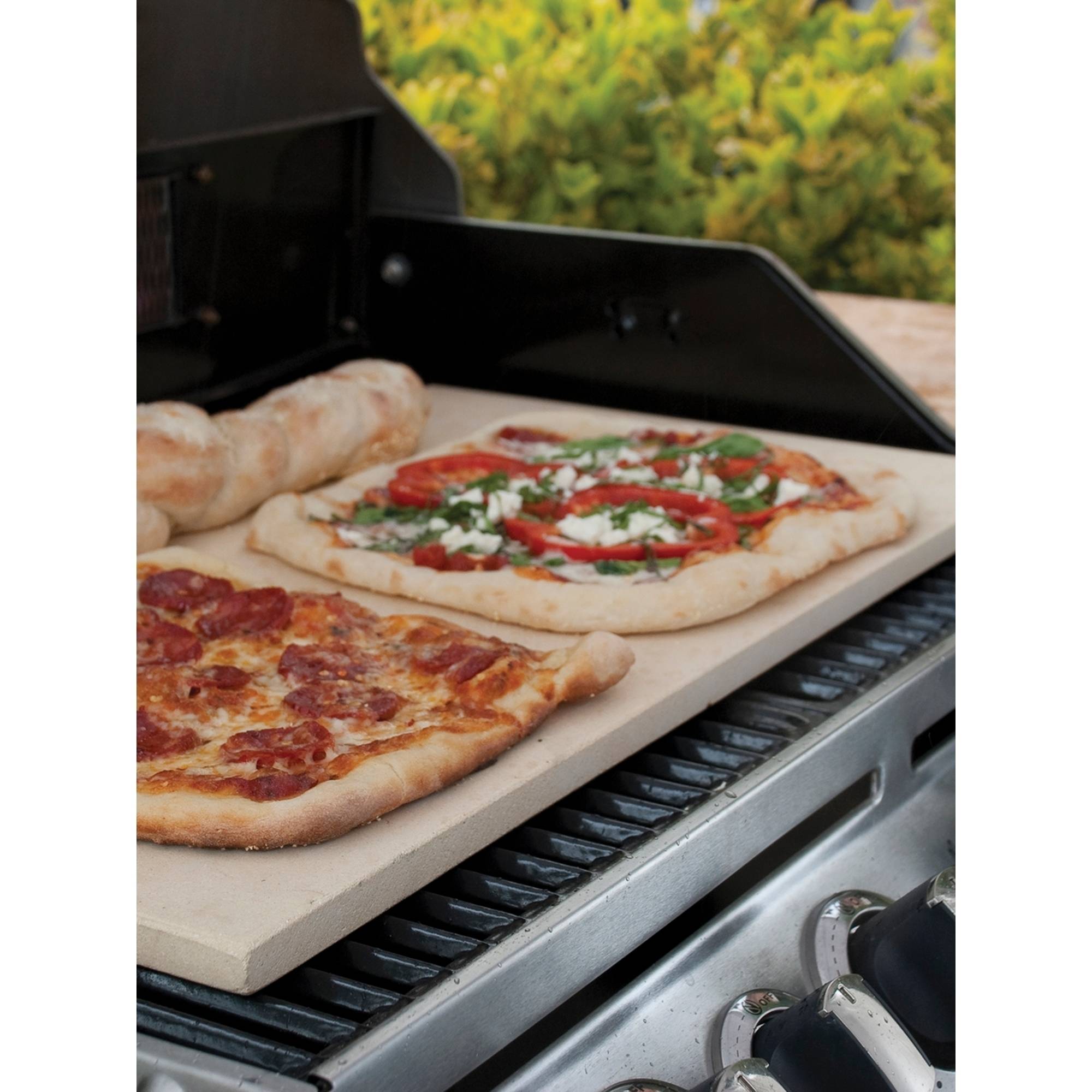 Rectangular Pizza Stone for Oven or Grill