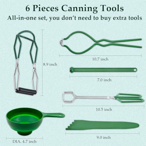 BHUJIA 21.5 QT Stainless Steel Water Bath Canner Kit