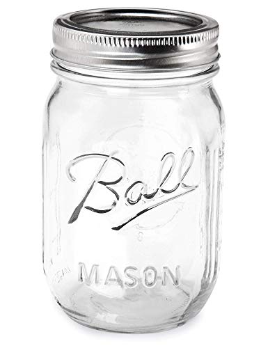 Ball Regular Mouth 16 oz Mason Jar Set