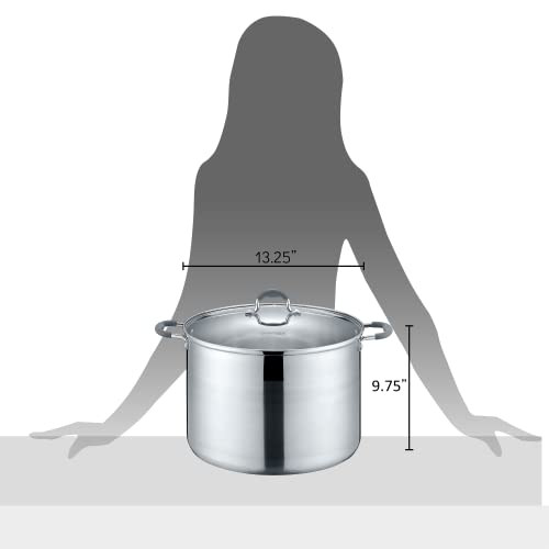 Concord 20 Quart Stainless Steel Canning Pot Set