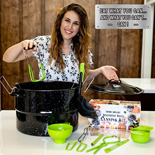 Essential Canning Pot Set with Rack and Ladle