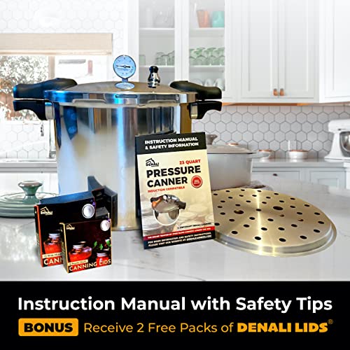 Denali 23 Quart Induction Pressure Canner & Cooker