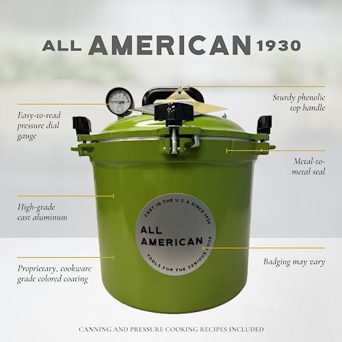 All American 21.5qt Pressure Cooker/Canner - Kelp