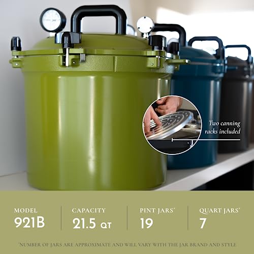 All American 21.5qt Pressure Cooker/Canner - Kelp