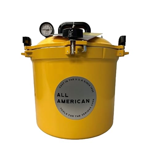 All American 21.5qt Pressure Cooker/Canner - Mustard